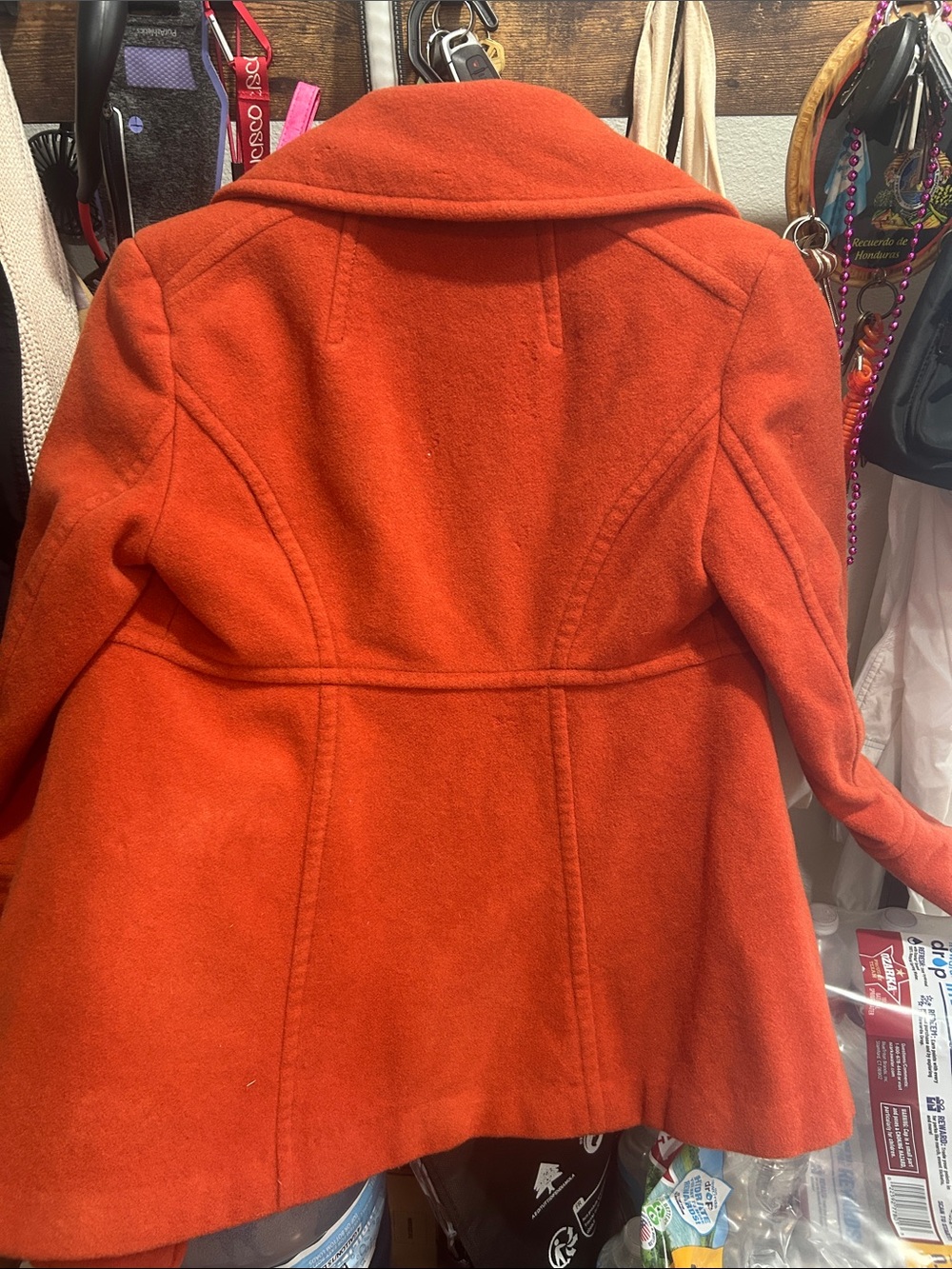 Jessica Simpson medium size orange coat - Picture 5 of 5